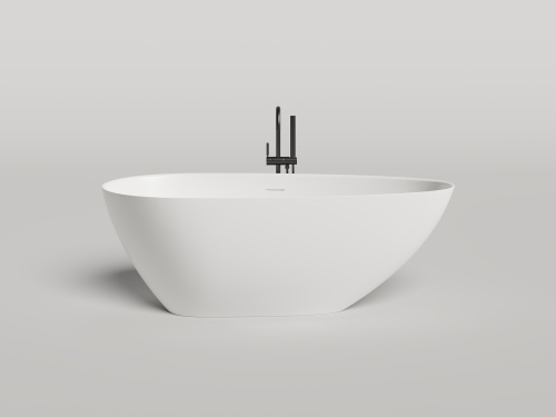 Ванна из искусственного камня Salini PAOLA 1015204MF 172х82 отдельностоящая асимметричная